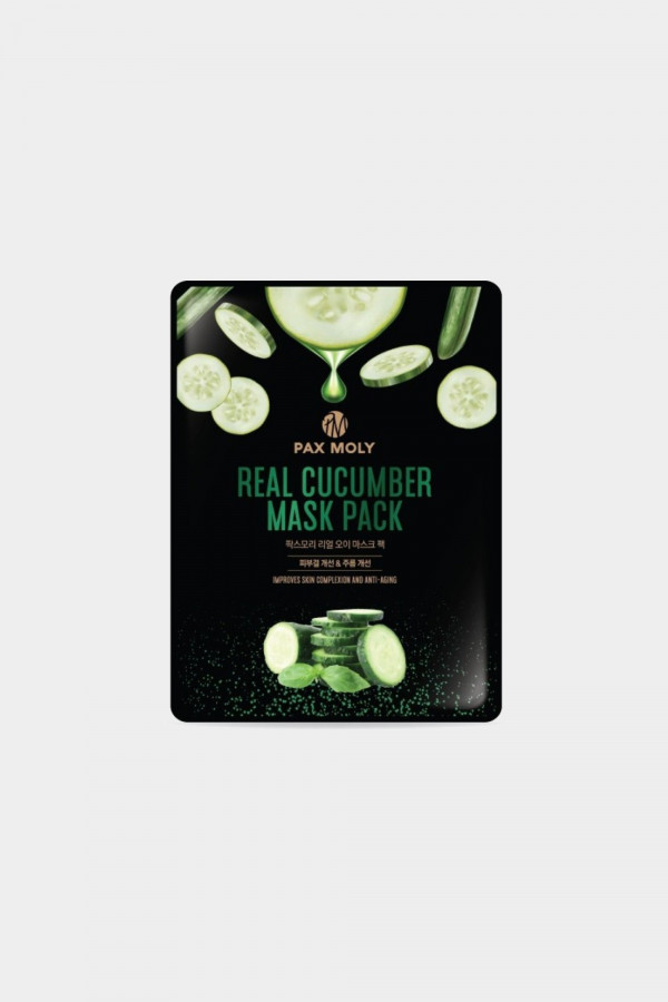 PAX MOLY cucumber face mask