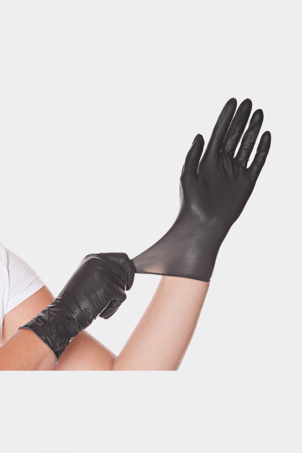 Latex gloves DIABLO, M, powderfree, 100 pcs