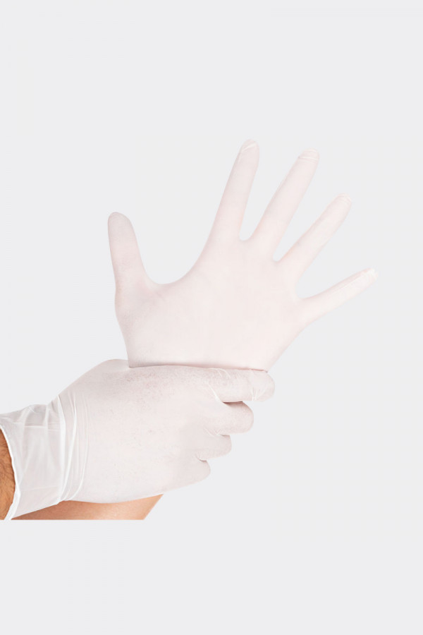 Nitrile gloves SAFE LIGHT XS, powderfree, white, 100 pcs