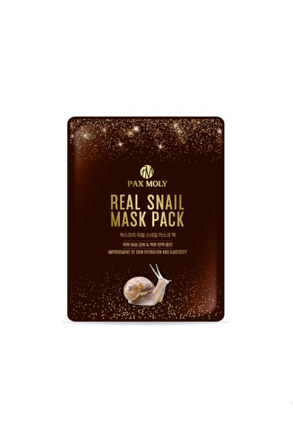 PAX MOLY Real Snail facial mask