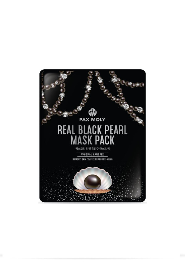 PAX MOLY Real Black Pearl facial mask