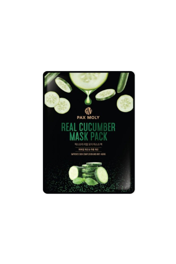 PAX MOLY cucumber face mask