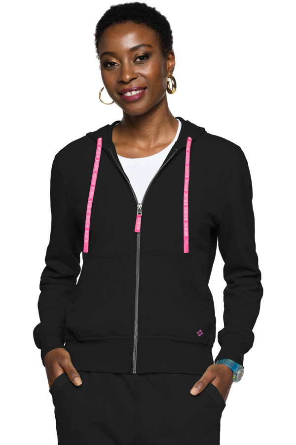 Medcouture Fleece zip-front jacket