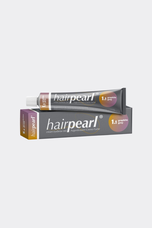 Hairpearl Cream Eyebrow Tint No 1.1.  Graphite grey, 20ml