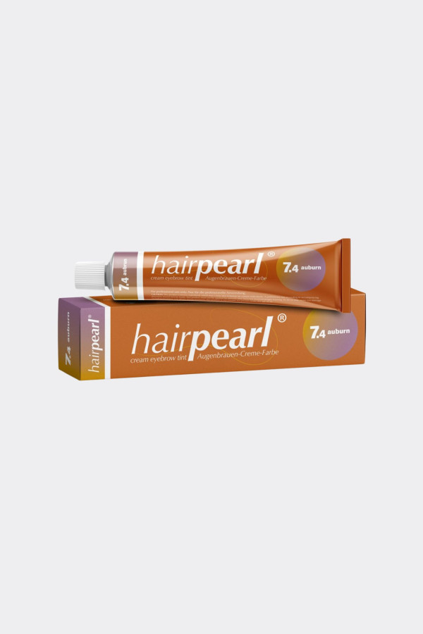 Hairpearl Cream Eyebrow Tint No 7.4.  Auburn, 20ml