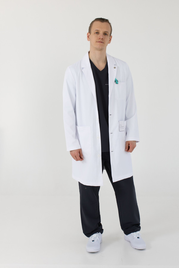 Healing Hands lab coat