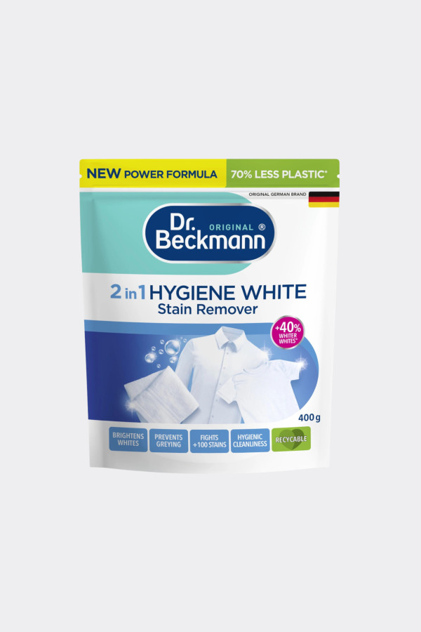 Dr. Beckmann Hygiene White 2in1 Stain Cleaning Powder 400g