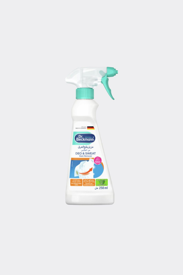 Dr. Beckmann spray for removing unpleasant odors, deodorant and sweat stains, 250 ml